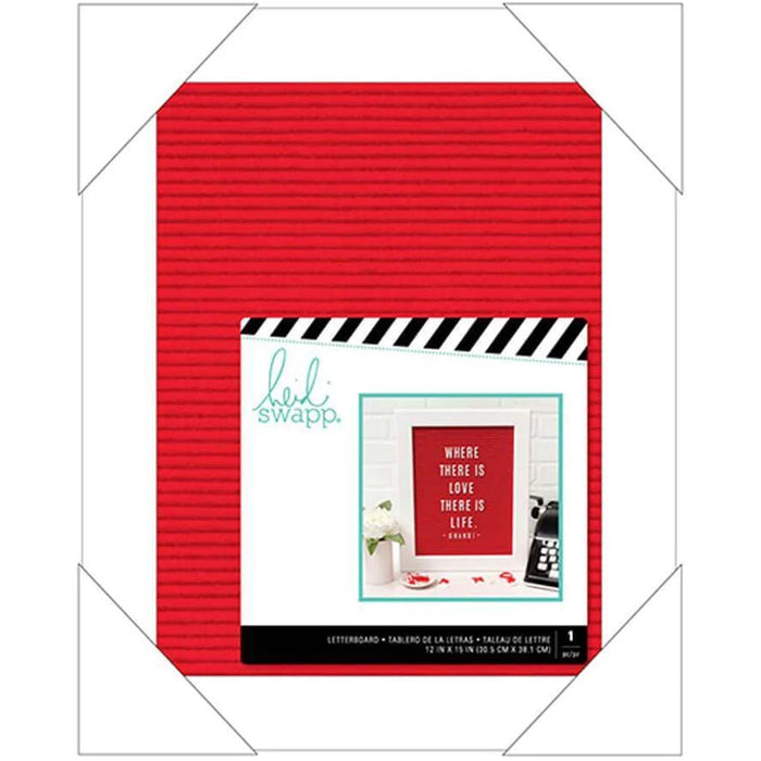 Heidi Swapp Letterboard Frame 12in x 15in Red