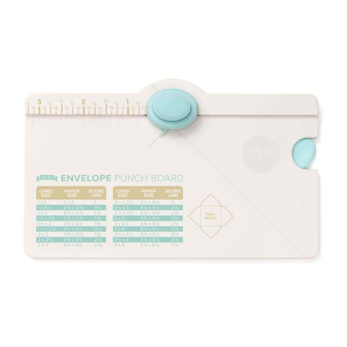 We R Makers Mini Envelope Punch Board Envelope Making Tool