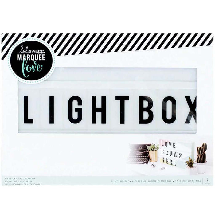 Heidi Swapp Mint Lightbox 10in x 13in