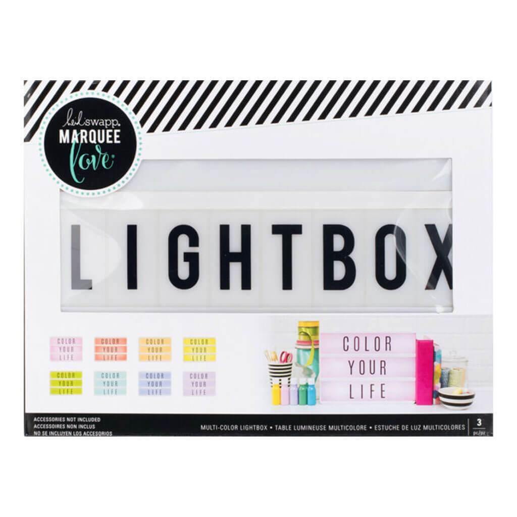 Lightbox Multi Colored