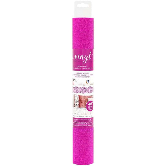 Adhesive Vinyl Pow Pink, 12in x 48in