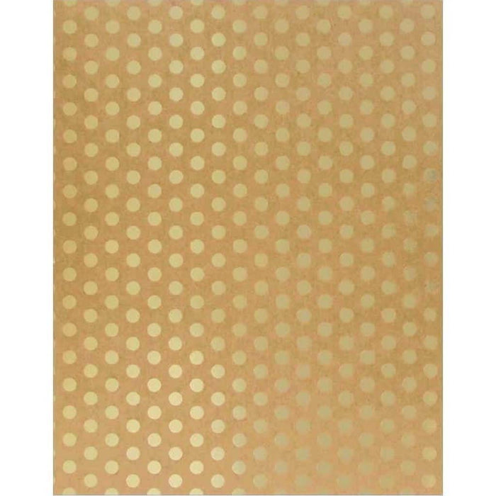 Poster Board Kraft Gold Dot 