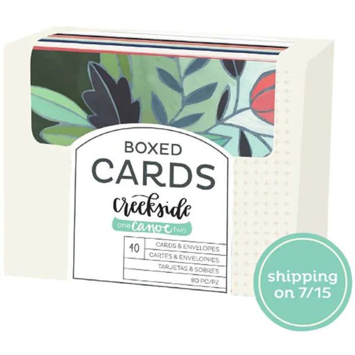 40pcs Boxes Card Set - Creek