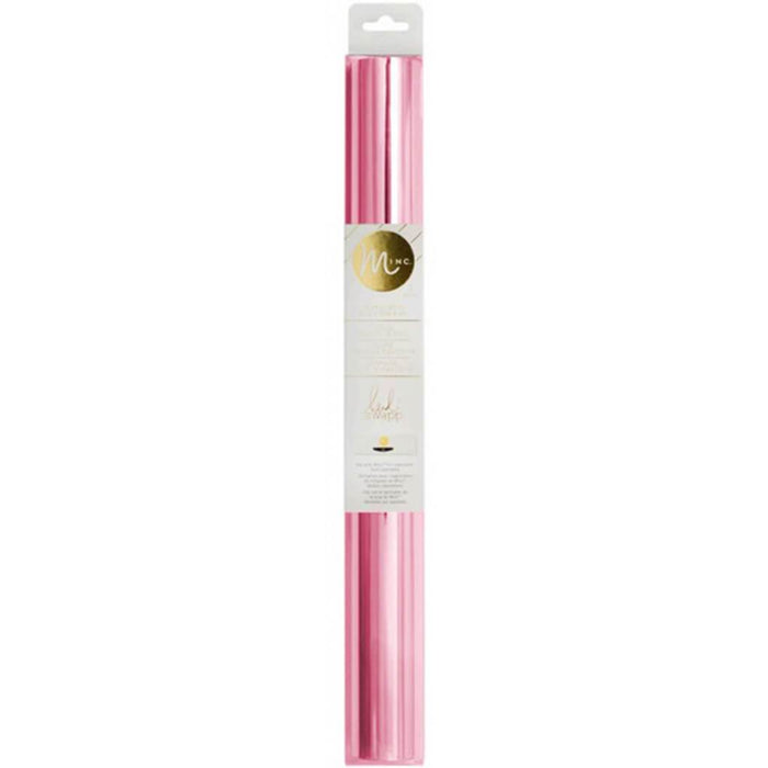 Heidi Swapp Minc Pink Reactive Foil 12.25in x 10ft Foiling Roll