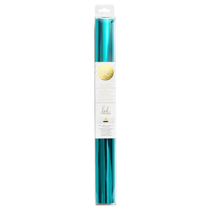 Heidi Swapp Minc Teal Reactive Foil 12.25in x 10ft Foiling Roll