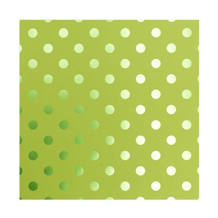 Bazzill Foil Dot Tone On Tone Cardstock Paper 12in x 12in