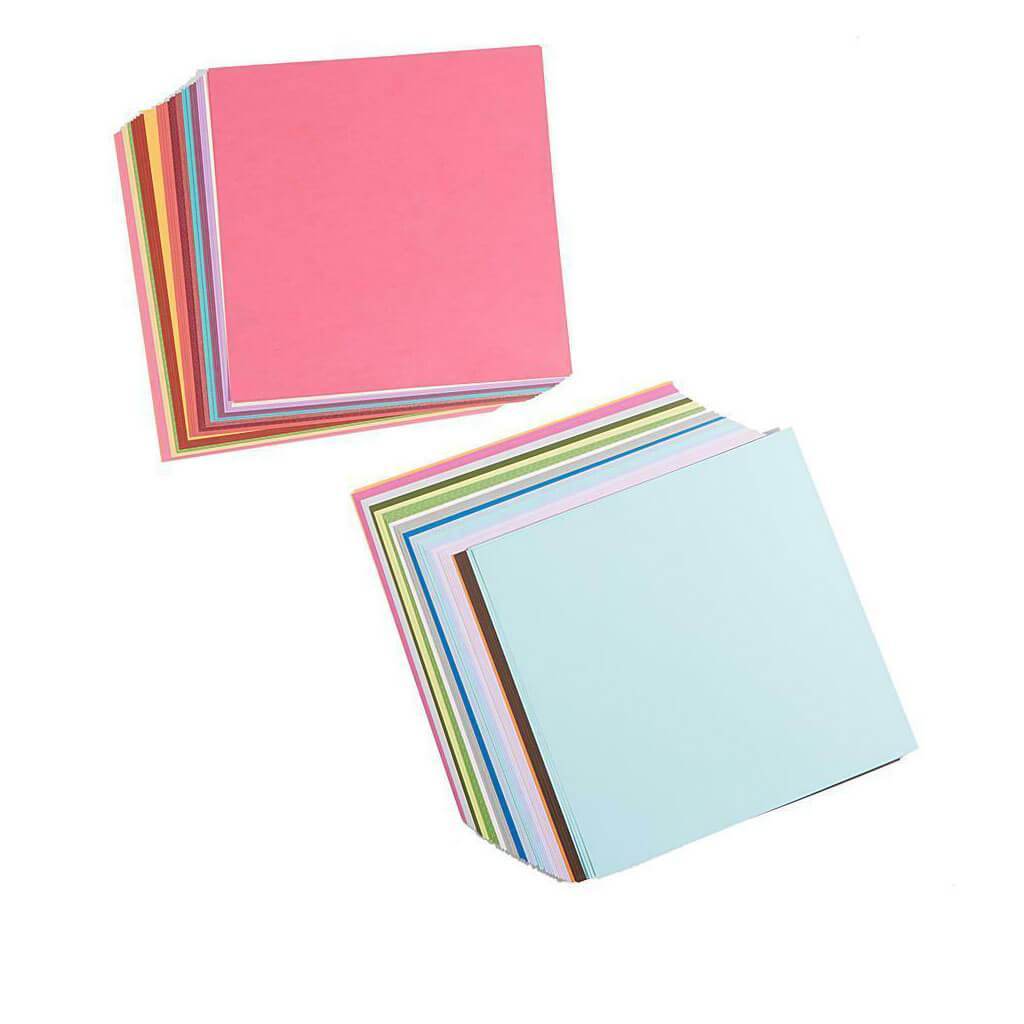 Cardstock Premium 100 Sheet Multi Pack 12in x 12in