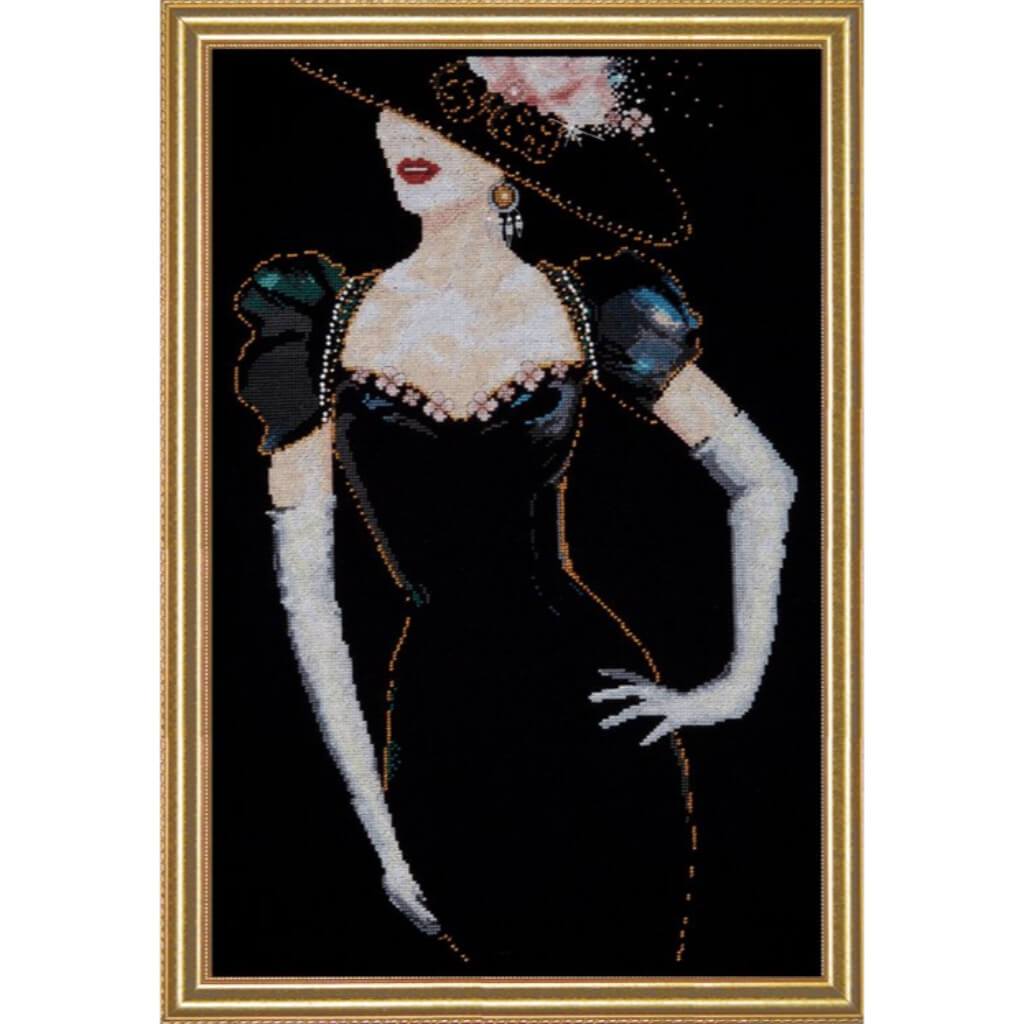 Lady In Black Ccs Kit 12X20 