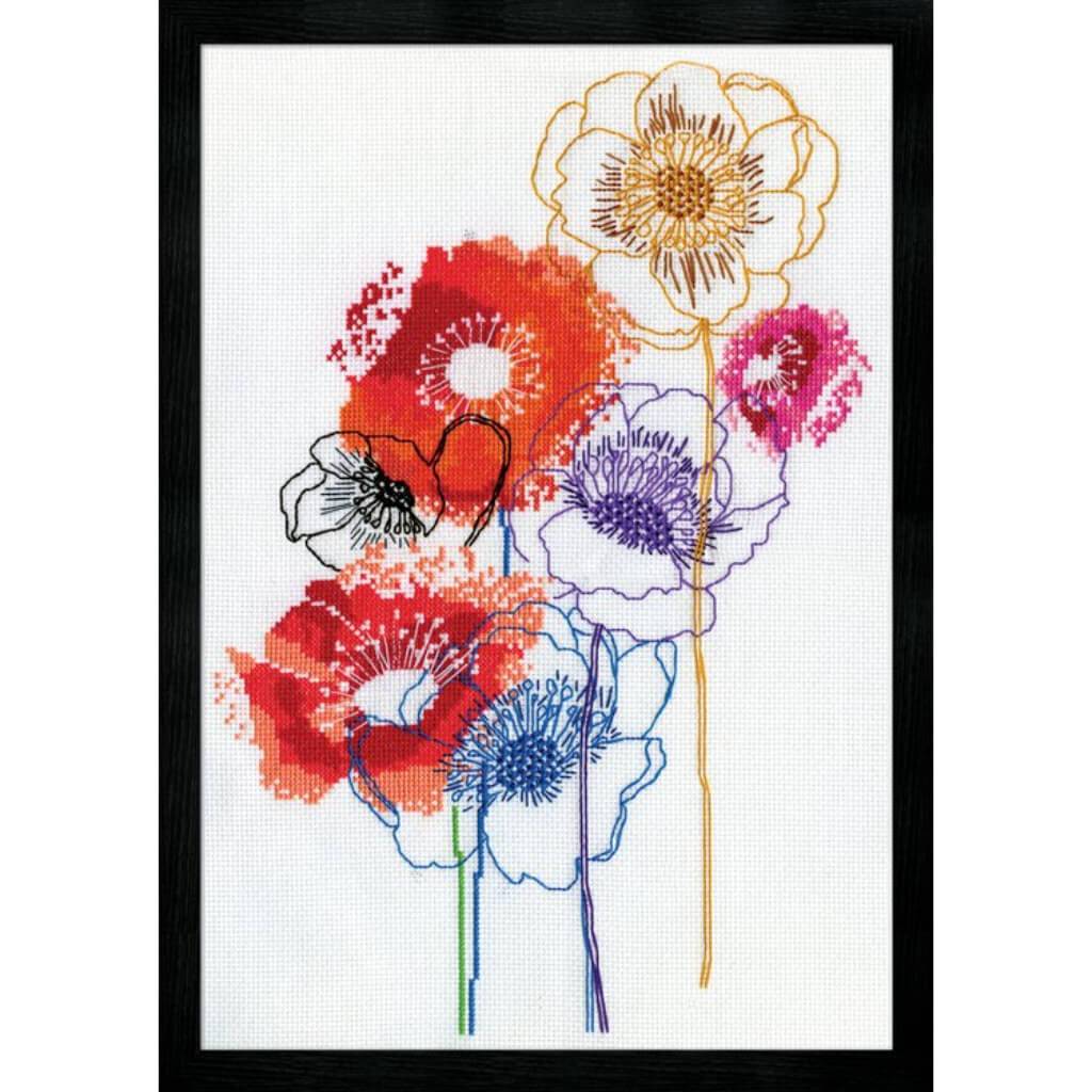 Modern Floral Ccs Kit Lod 10X14 