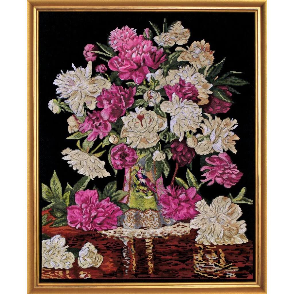 Peonies Vase Sod Ccs Kit 16X20 