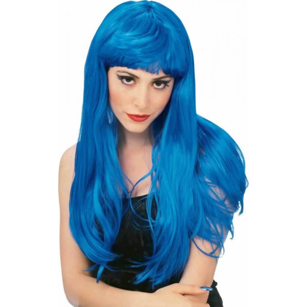 Glamour Wig Blue