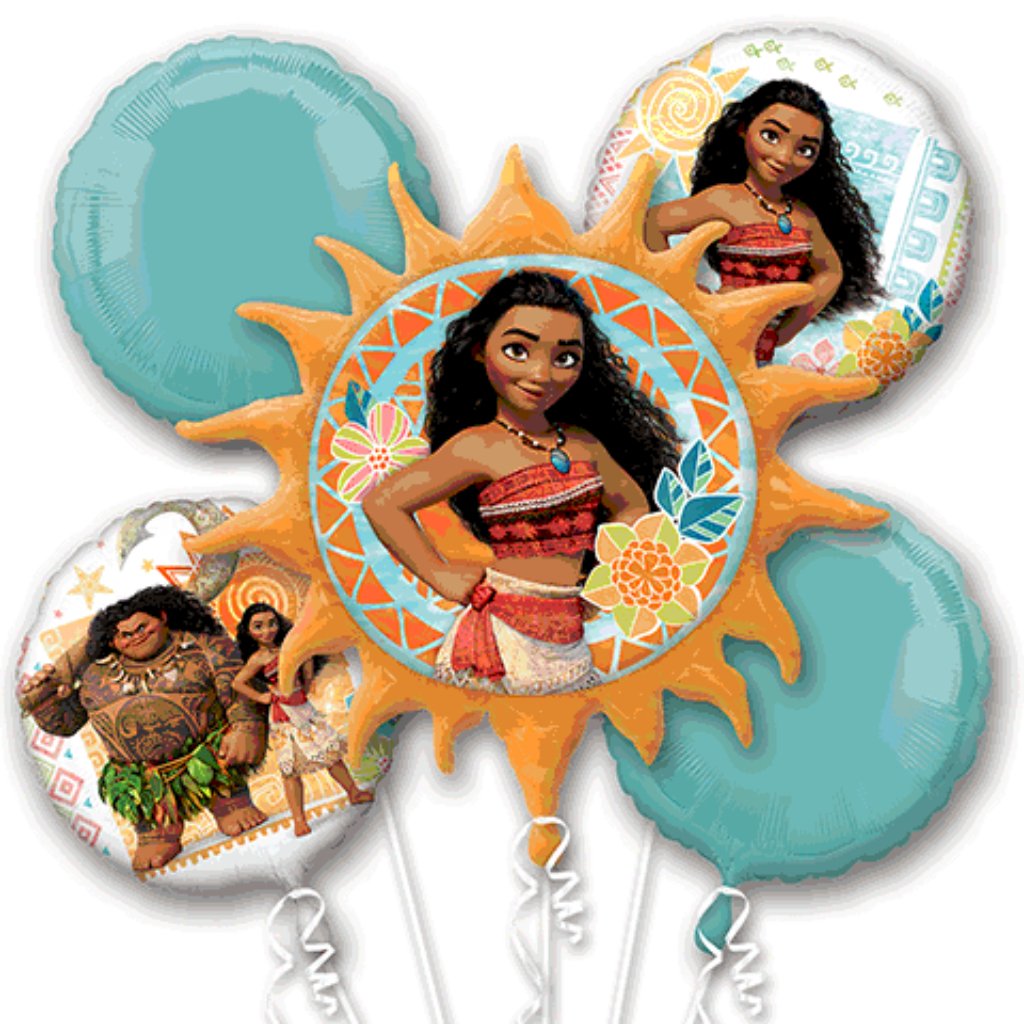 Moana Bouquet Of Balloons 