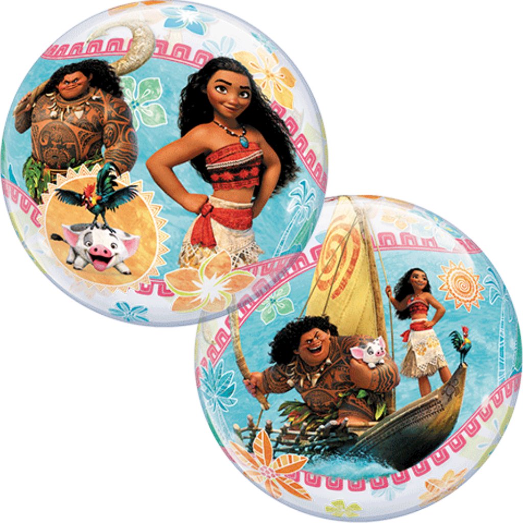 Moana Bubble Balloon 22in 