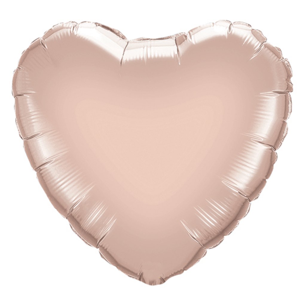 Heart Rose Gold Balloon 36in