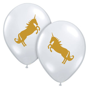 Latex Balloon Unicorn 11in