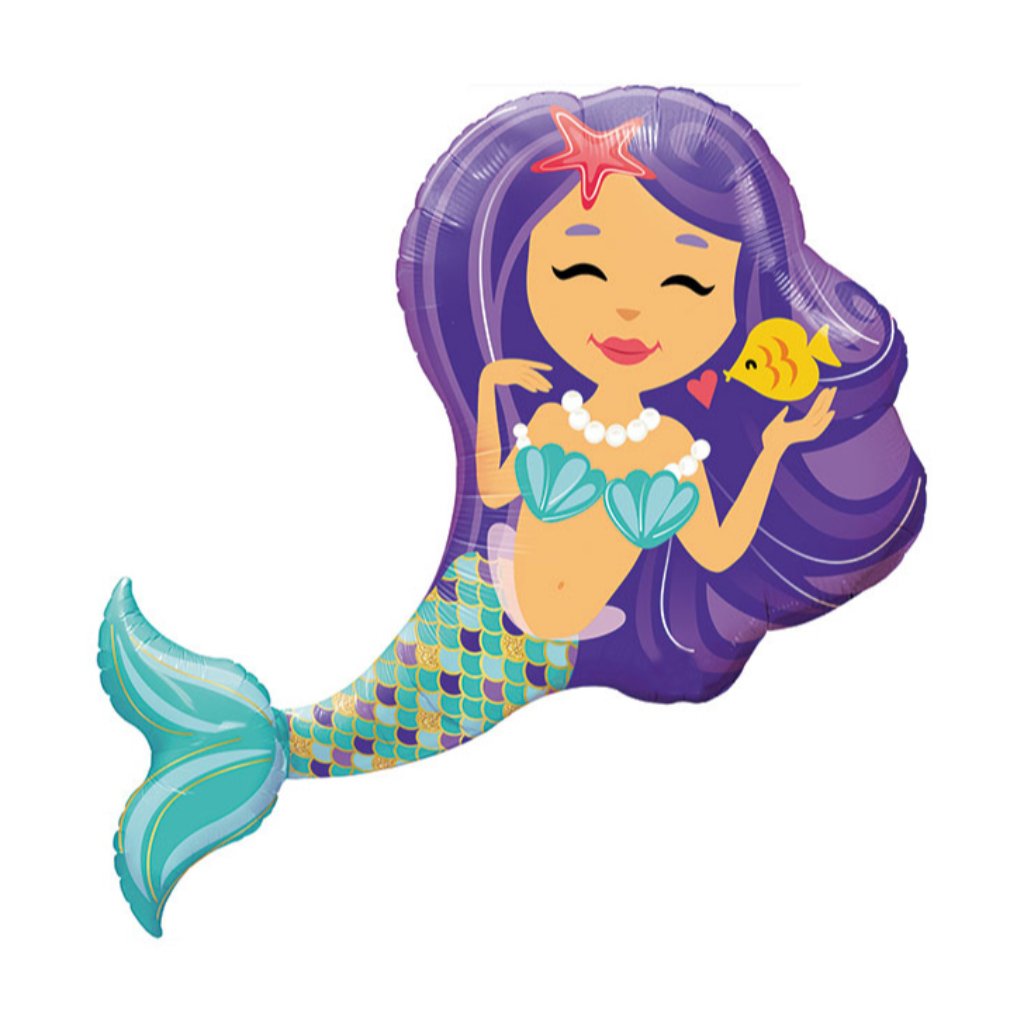 Enchanting Mermaid Helium  38in