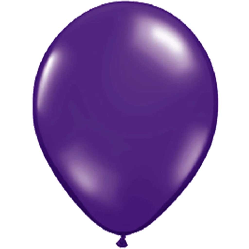 REGAL PURPLE PARTYMATE PLAIN 12IN 