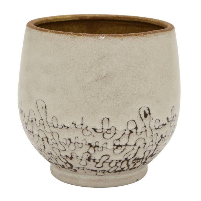 CERAMIC PLANTER 27"L 18'W 9'H 