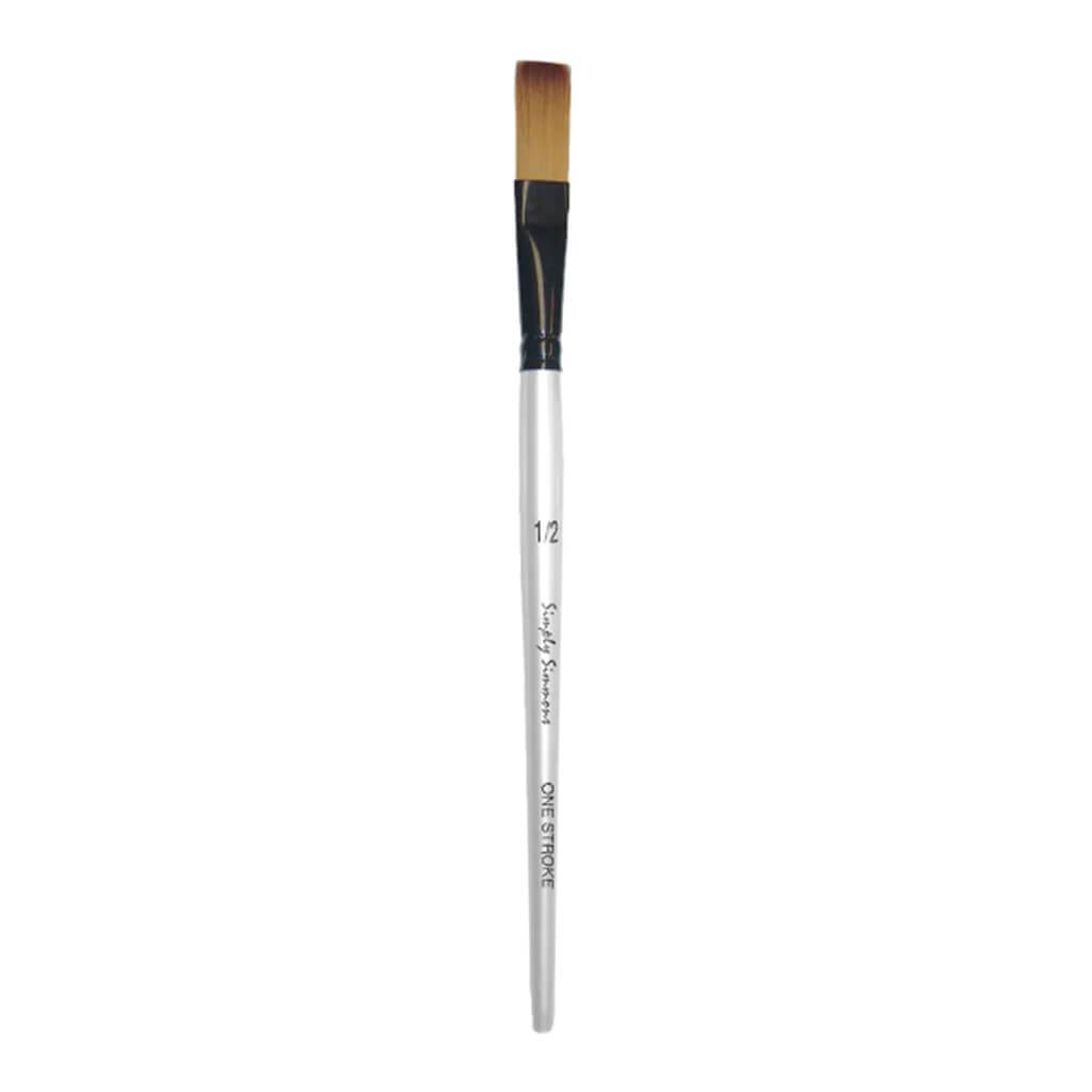 Simply Simmons Short Handle One Stroke  Brushes