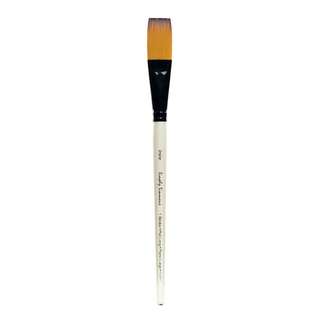 Simply Simmons Short Handle One Stroke  Brushes