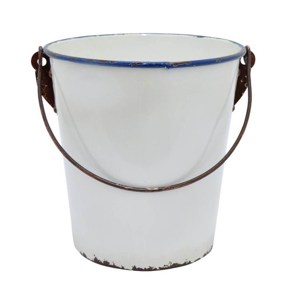 METAL PLANTER MEDIUM ROUND POTS MEDIUM 