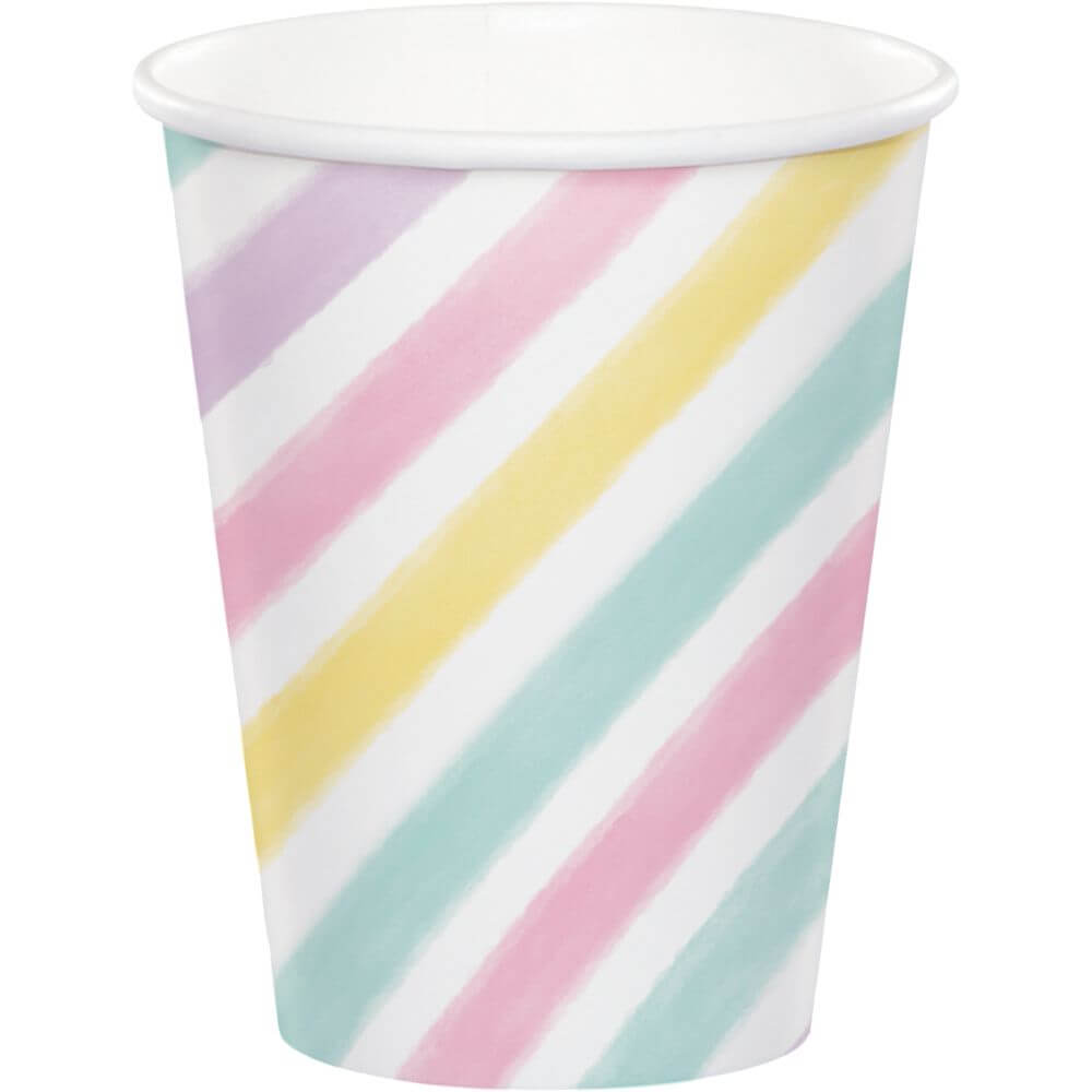 Unicorn Sparkle, Paper Cup 9oz 8ct 