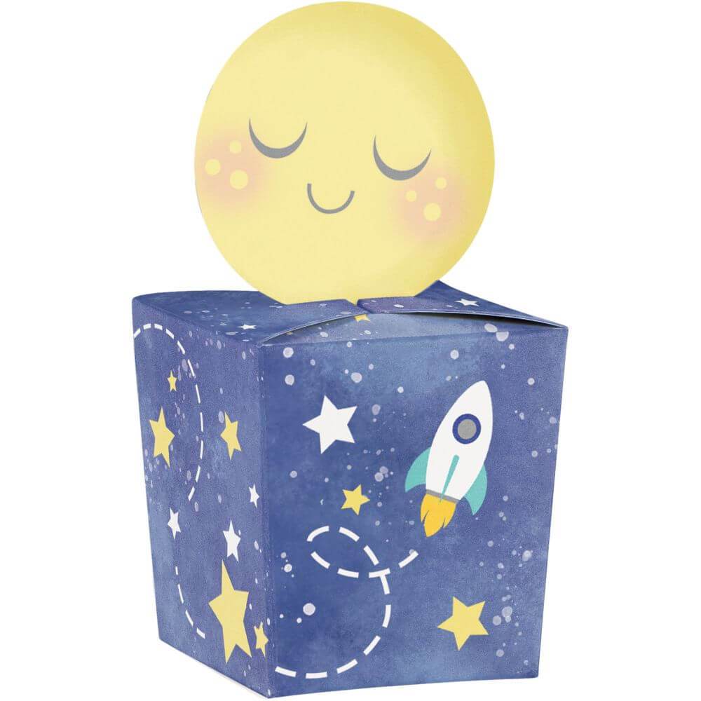 Moon &amp; Back Favor Boxes Baby Shower 8CT 