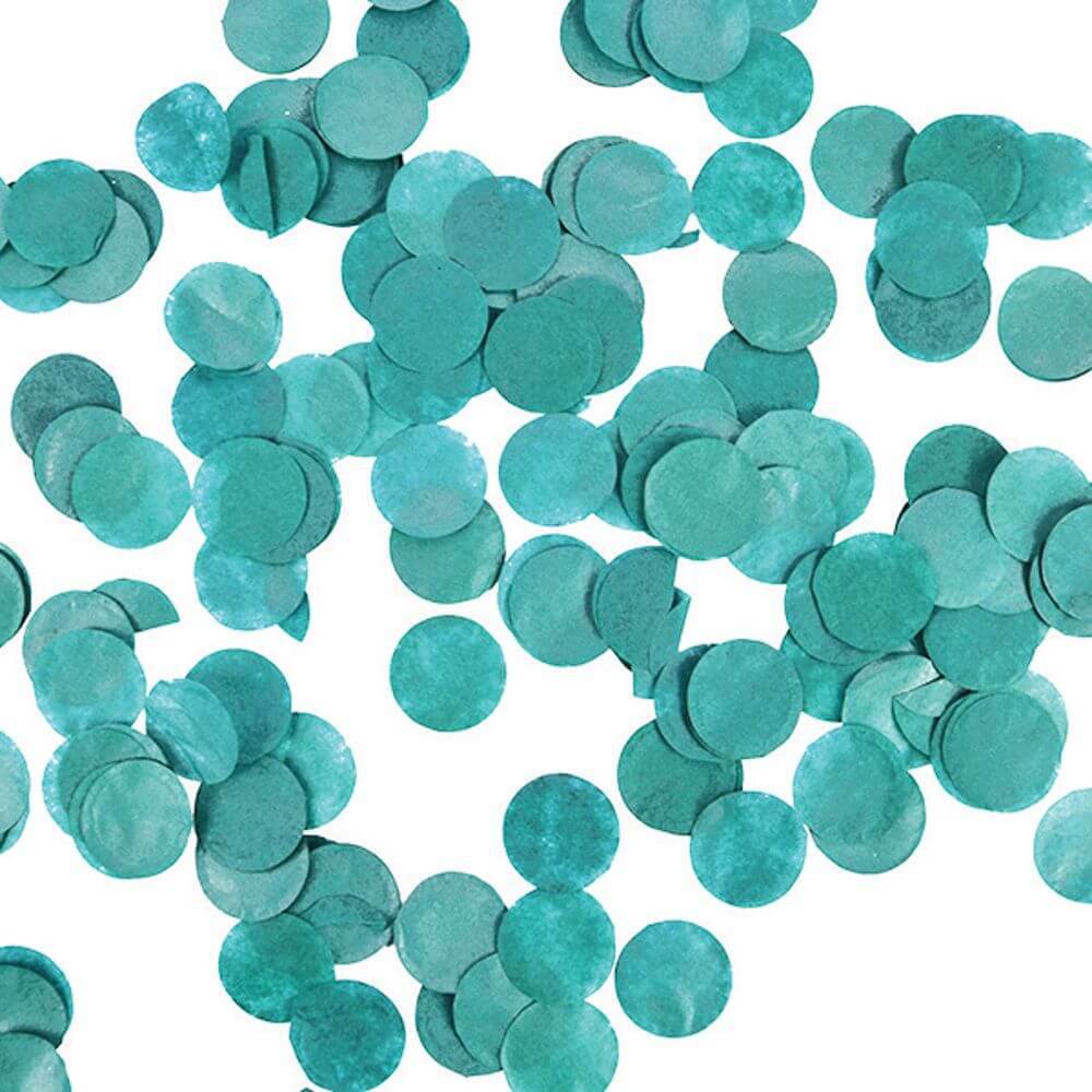 Tissue Teal Lagoon, Tissue Confetti 