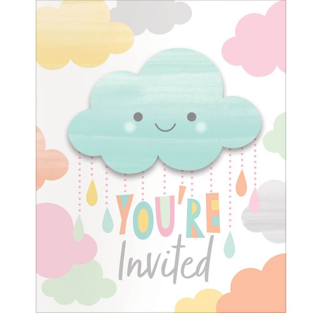 Sunshine Baby Shower, Invitation 8ct 