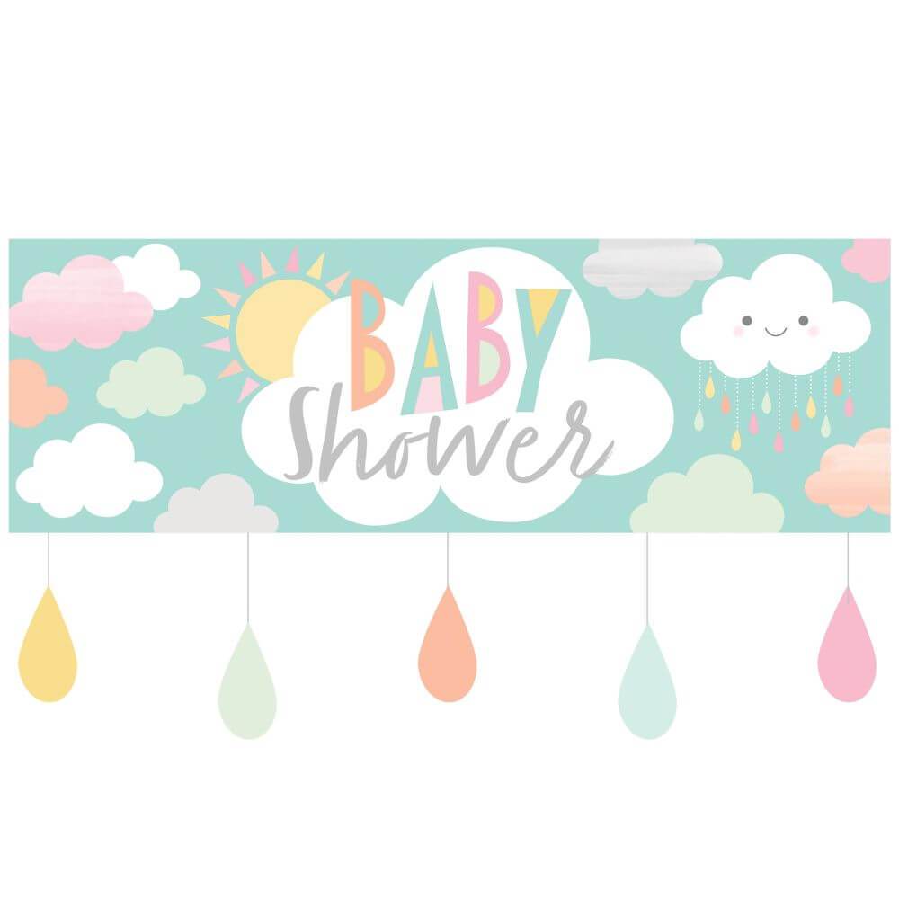 Sunshine Baby Shower, Giant Pary Banner 