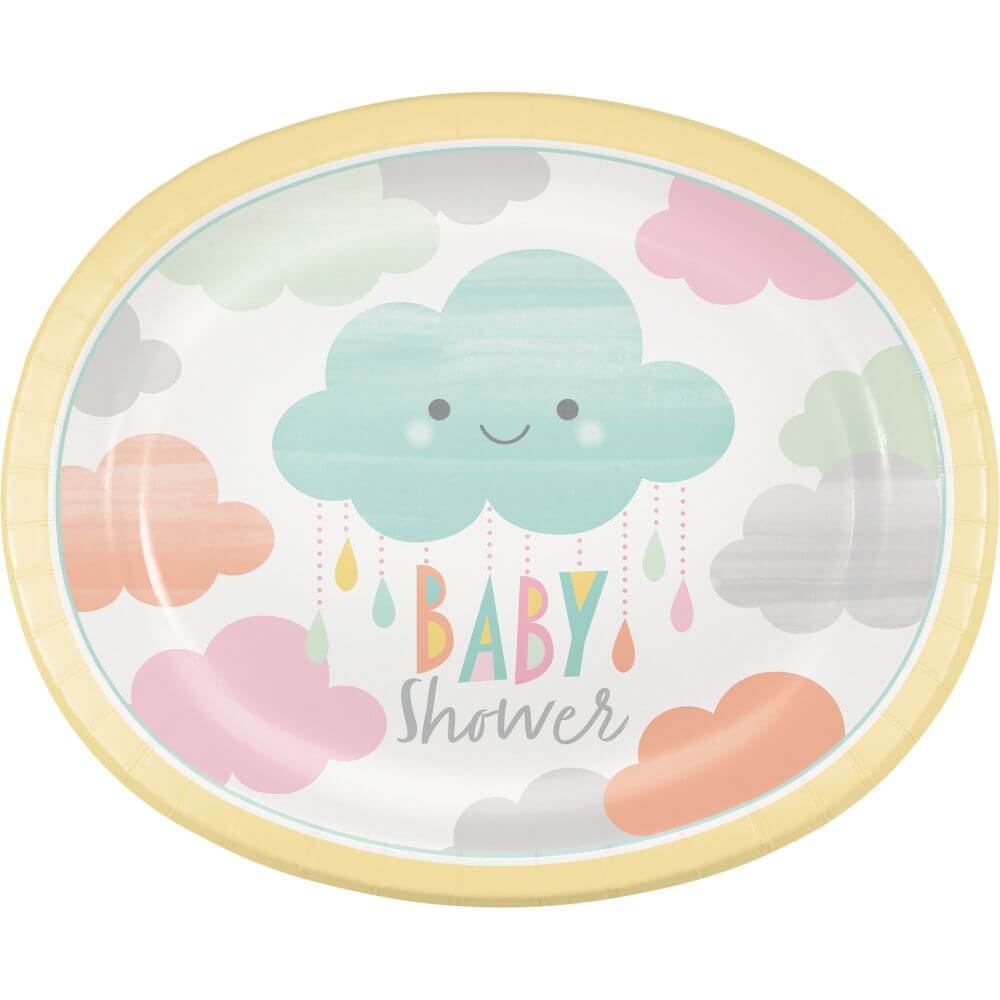 Sunshine Oval Platter Baby Shower 