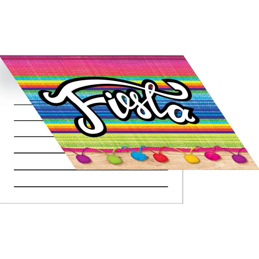 Serape Fiesta Fold Over, Invitations 8ct 