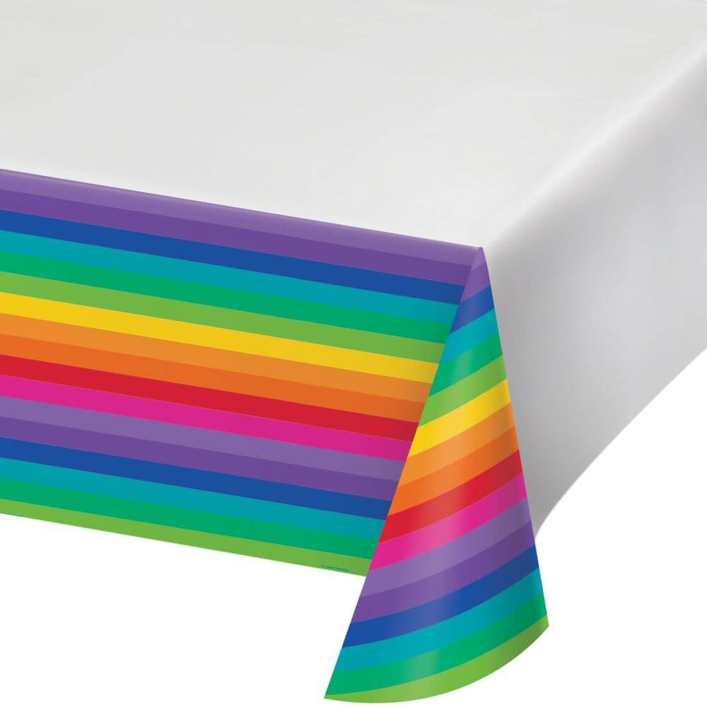 Rainbow Tablecover 54X102 