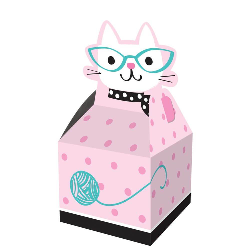 Purr-Fect Party Favor Box 8ct 