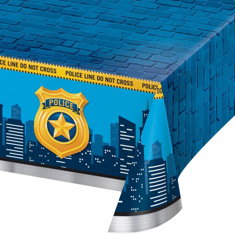 Police Party Tablecover Pl Aop 54X102 