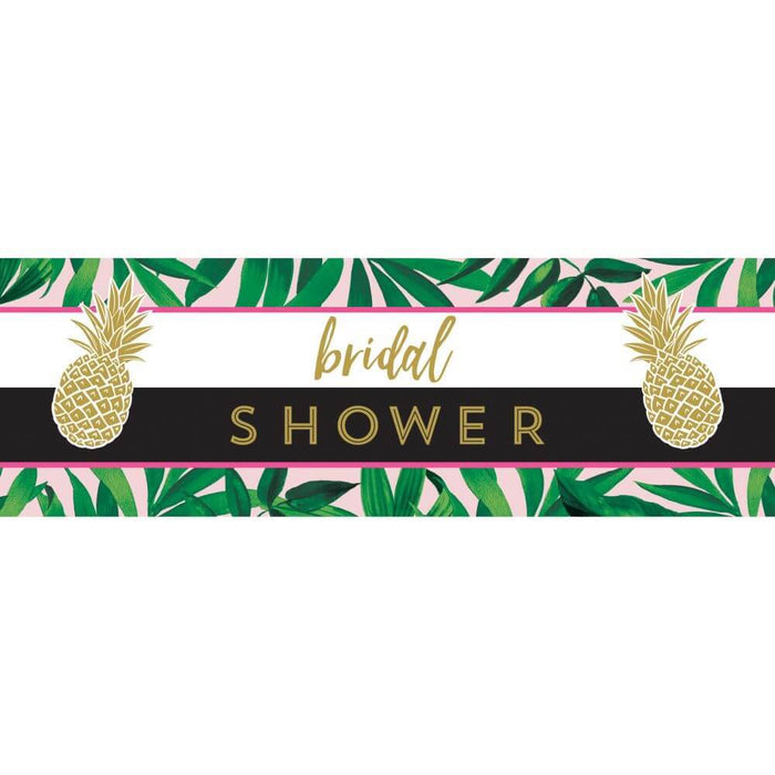 Bridal Shower Pineapple Wedding, Giant Banner 