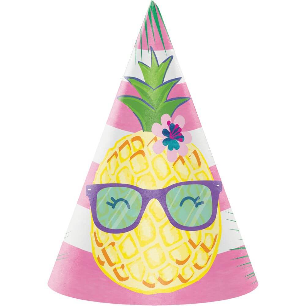 Pineapple N Friends, Child Hat 8ct 