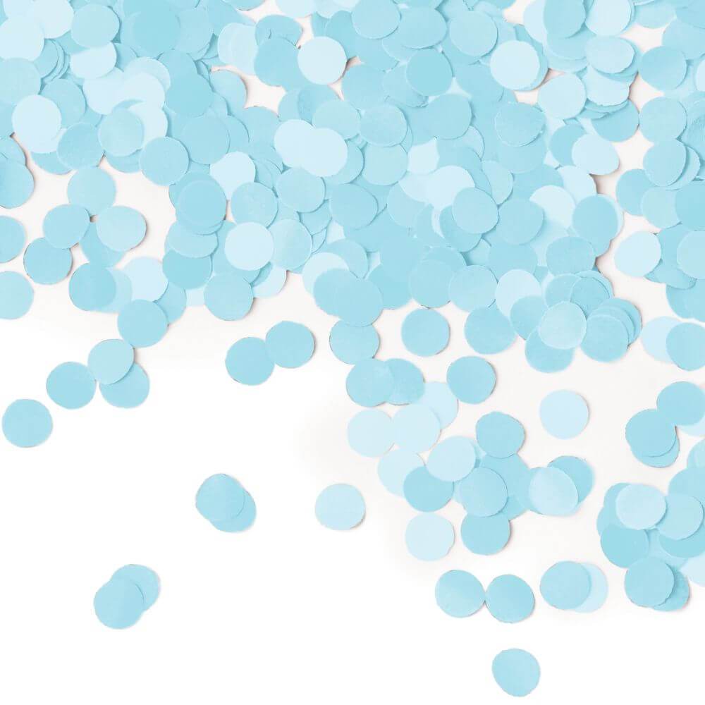 Tissue Confetti, Pastel Blue 