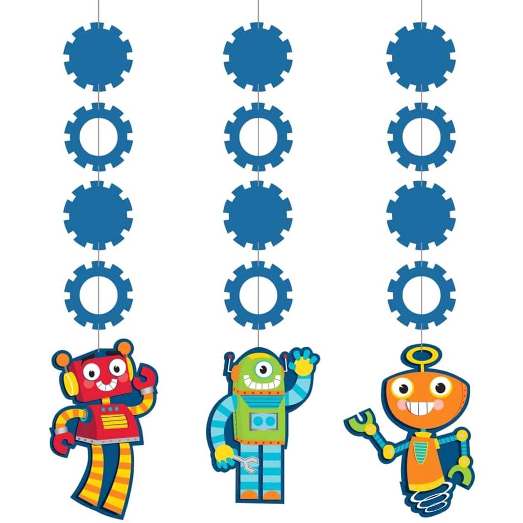 Party Robots, Hanging Cutout 