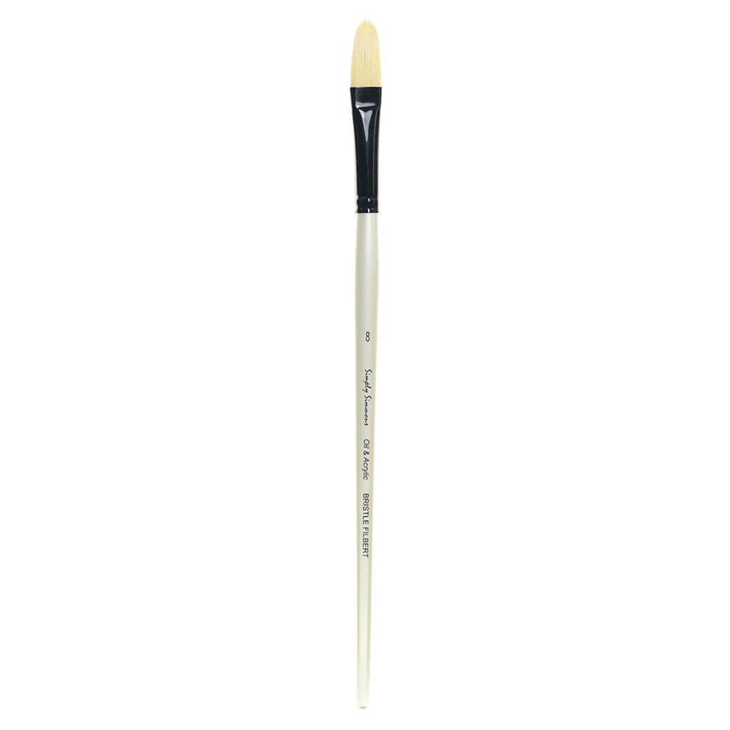 Simply Simmons Chungking Bristle Filbert Brushes