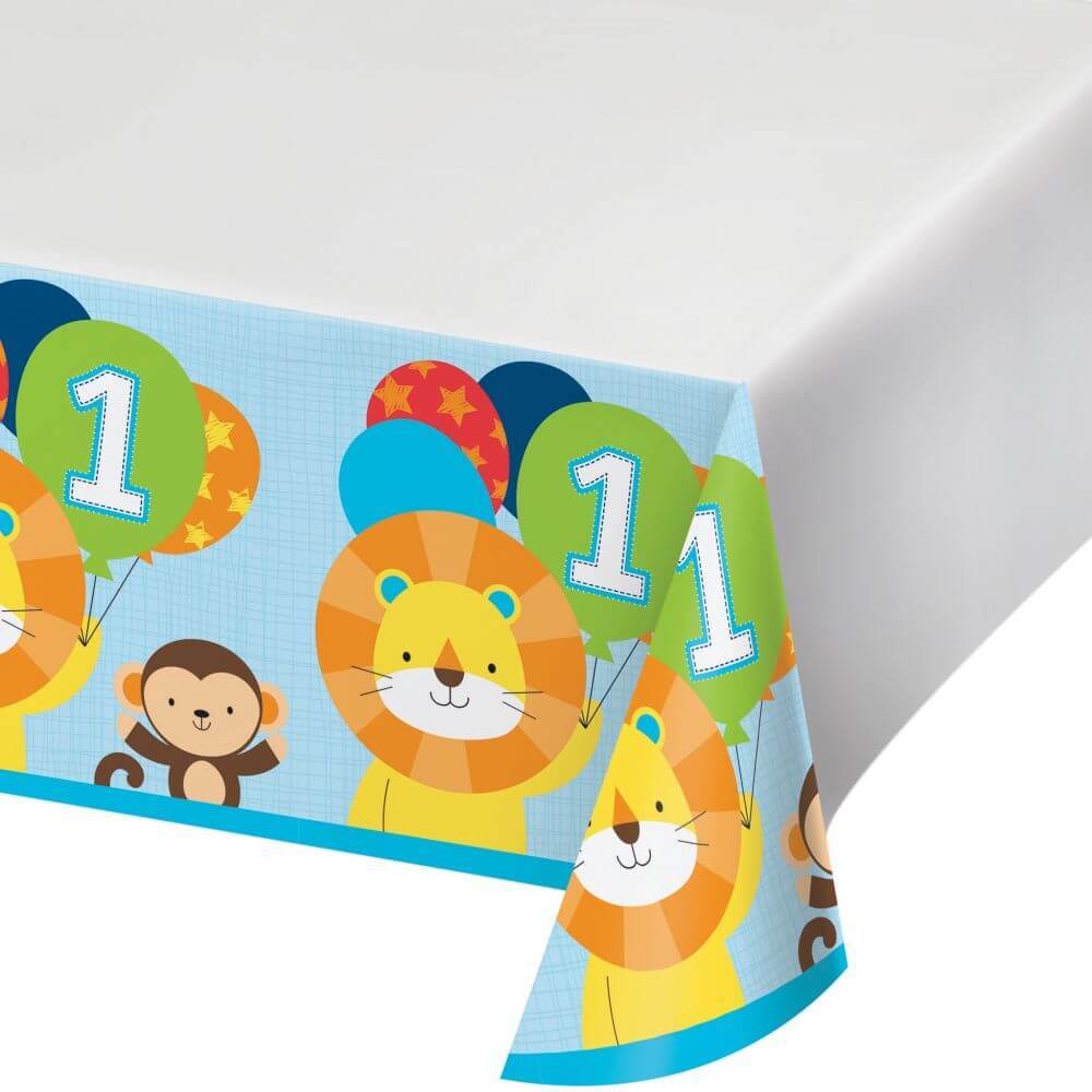 One Is Fun Boy Tablecover Pl 54X102 