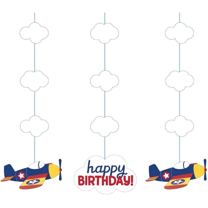 Lil' Flyer Airplane, Hanging Cutout 