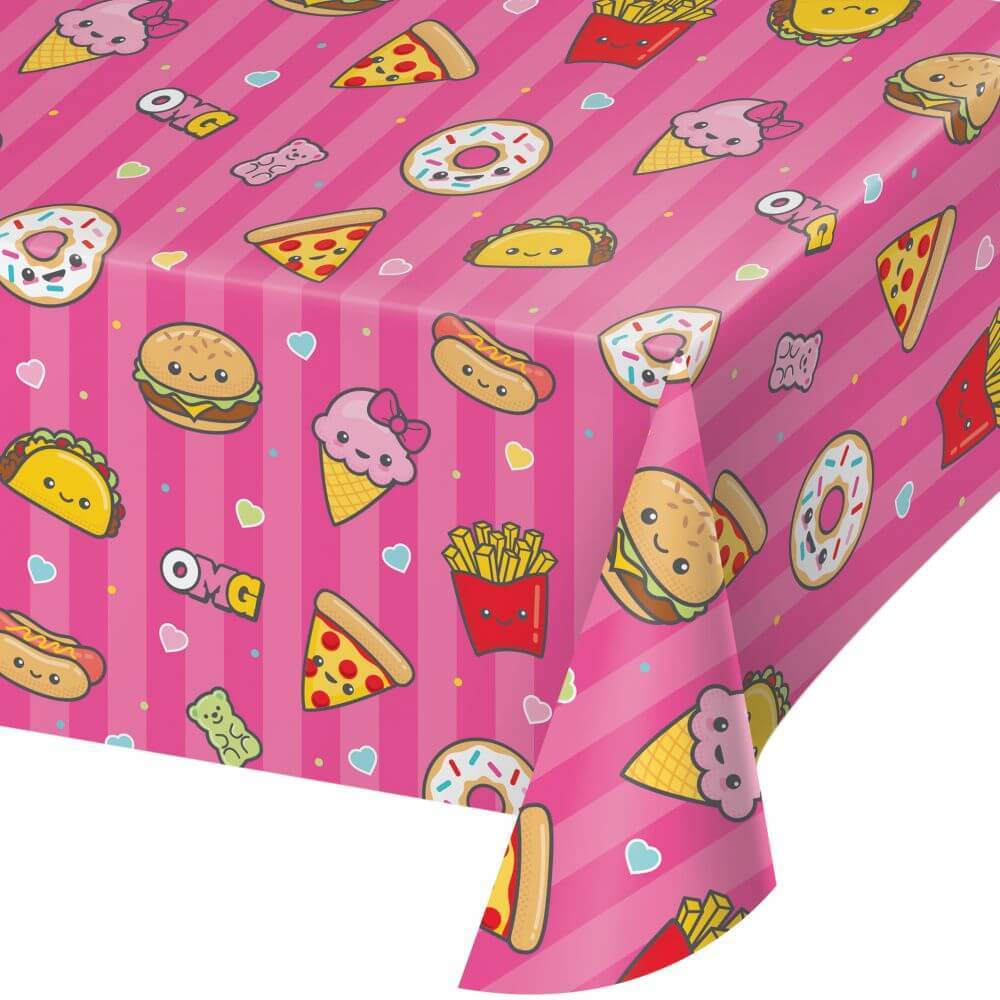 Junk Food Fun Tablecover Pl Aop 54X102 