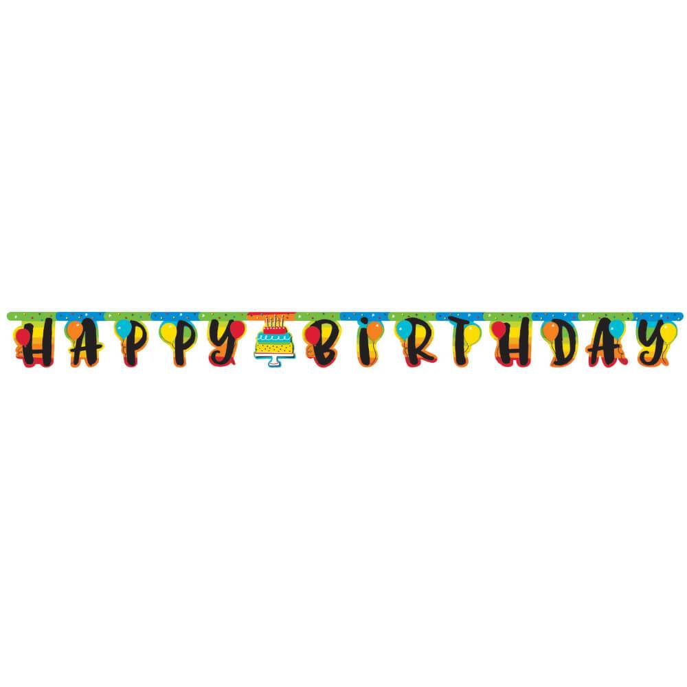 Hoppin' Birthday Cake, Jointed Banner 