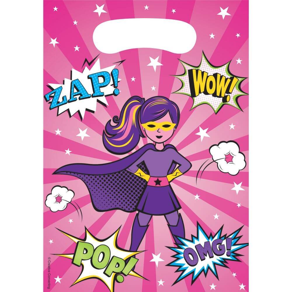 Girl Superhero Bag Loot 