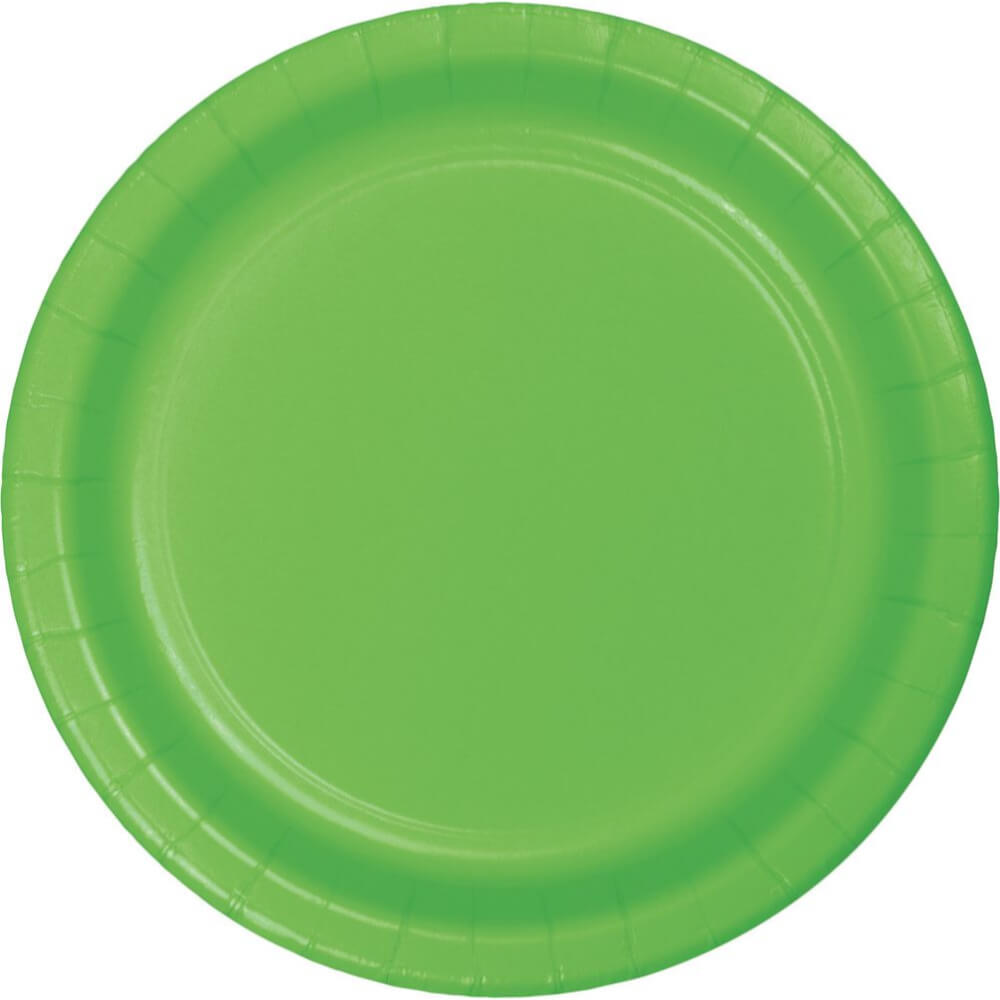 Fresh Lime Dinner Plates 10in 24ct, 