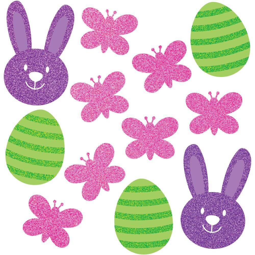 Easter Icons, Glitter Cutout 