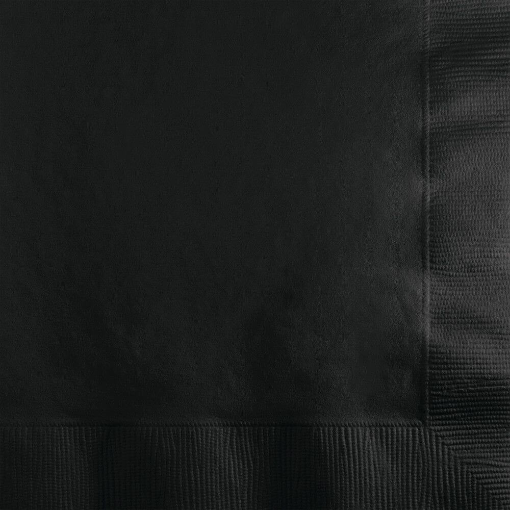 Black Velvet 2Ply Beverage Napkins 20ct 