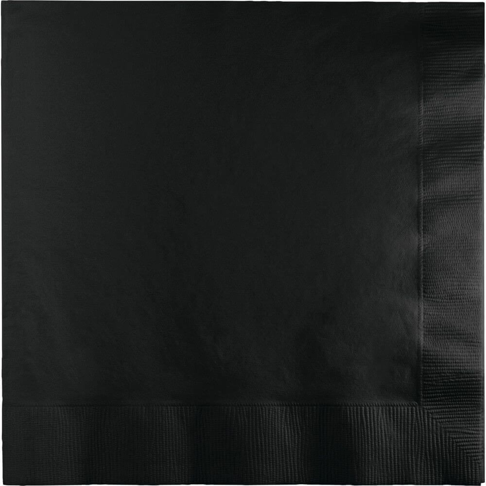 Lunch Napkin 25ct 3ply, Black Velvet 