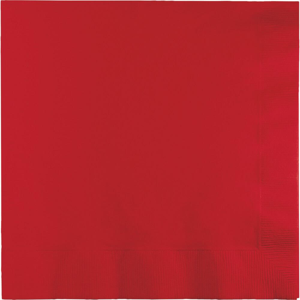 Classic Red Dinner Napkin 25ct 3ply, 